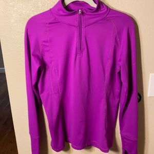 Alo 1/2 zip workout shirt